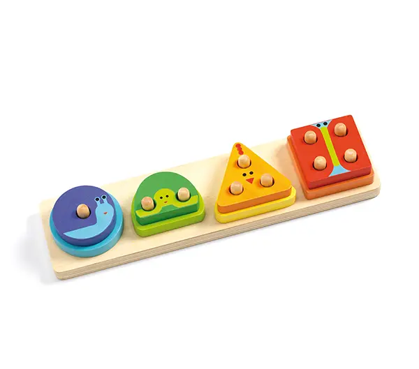 DJ06203 RVB - Wood Bee Nice - Children's Wooden Toys | Eco-Friendly Toys