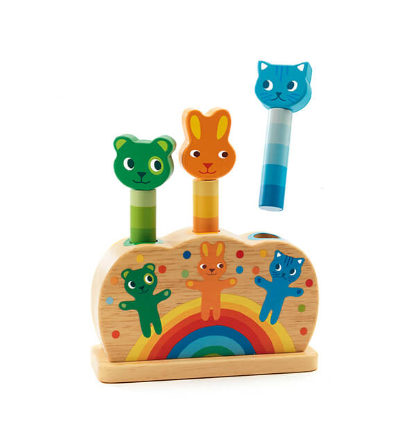 DJ06300 RVB - Wood Bee Nice - Children's Wooden Toys | Eco-Friendly Toys