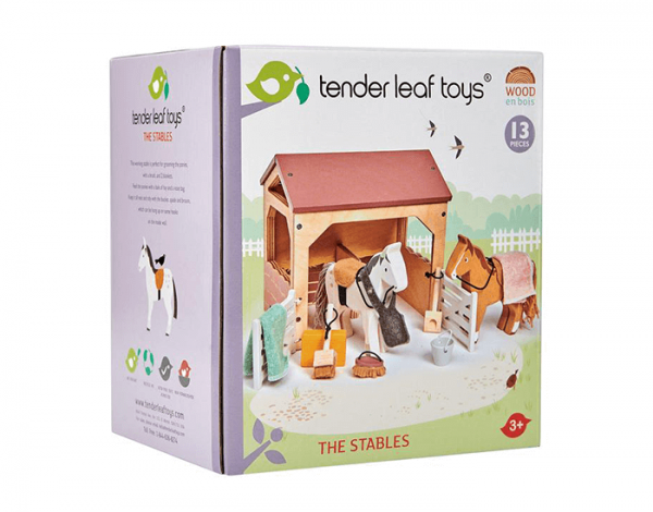 wooden stables toy