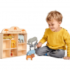 wooden animals set