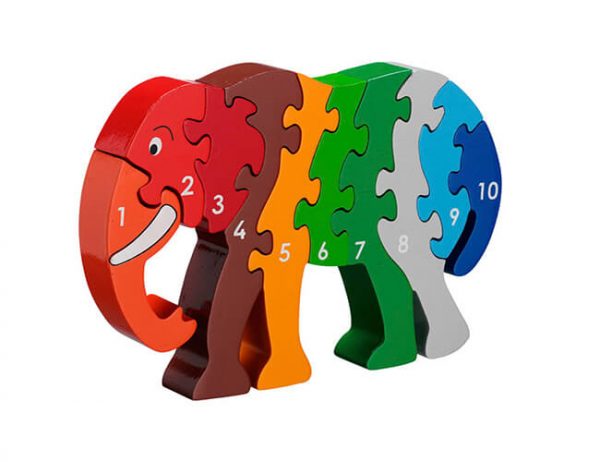 wooden children's puzzle toy