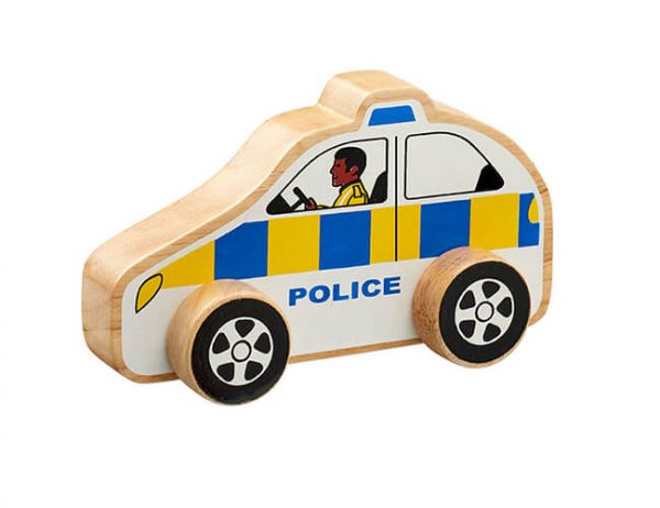 NV35 PoliceCar - Wood Bee Nice - Children's Wooden Toys | Eco-Friendly Toys