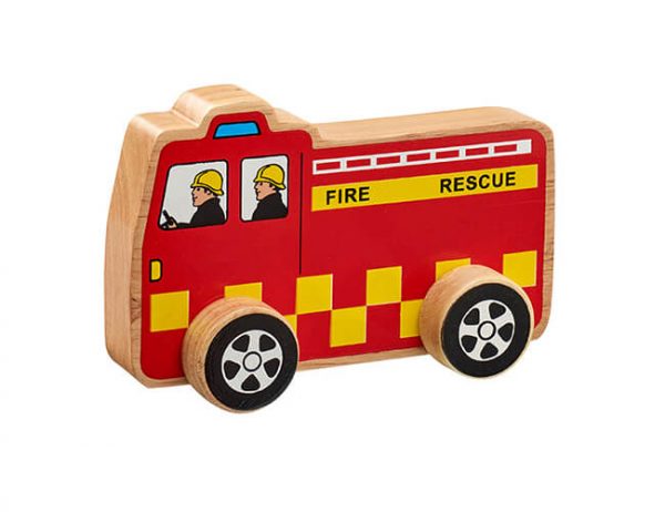 NV36 FireEngine 1 - Wood Bee Nice - Children's Wooden Toys | Eco-Friendly Toys