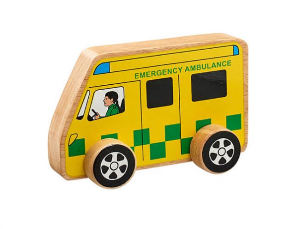 NV37 Ambulance - Wood Bee Nice - Children's Wooden Toys | Eco-Friendly Toys