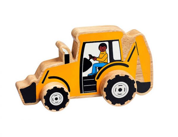 NV42 Digger - Wood Bee Nice - Children's Wooden Toys | Eco-Friendly Toys