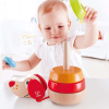 wooden dog stacking toy
