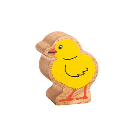 Wooden Yellow Chick Toy