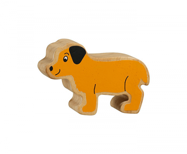 wooden dog animal toy