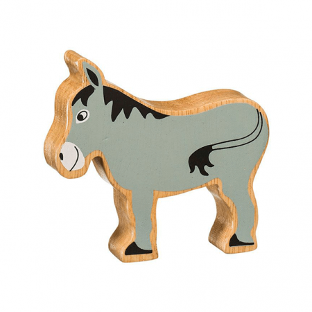 wooden donkey animal toy