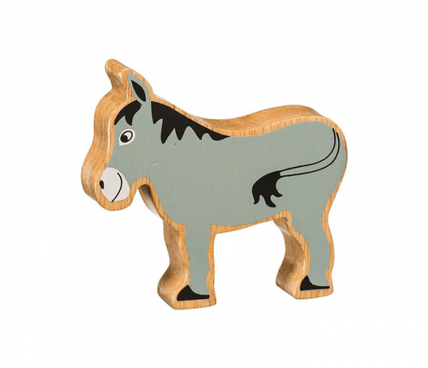 wooden donkey animal toy