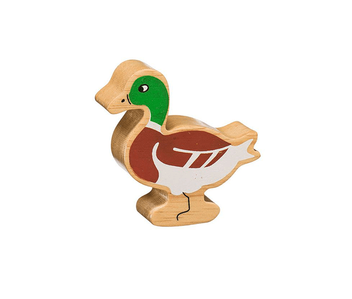 wooden duck animal toy