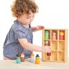 wooden hotel toy