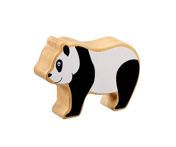 NC256 natural painted panda - Wood Bee Nice - Children's Wooden Toys | Eco-Friendly Toys