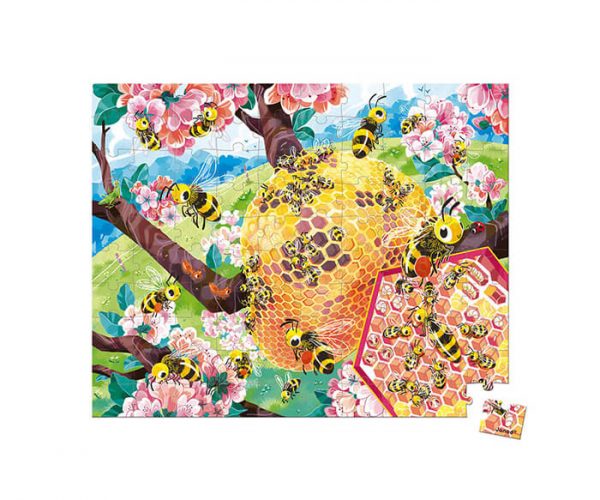 100 piece bee life puzzle in partnership with wwf 2 - Wood Bee Nice - Children's Wooden Toys | Eco-Friendly Toys