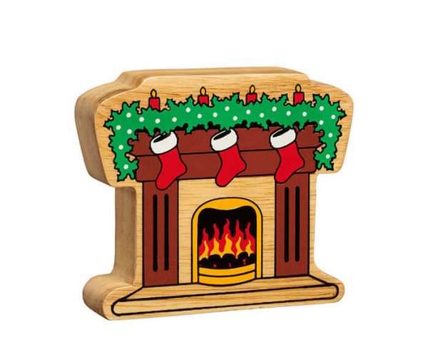 NC841 Fireplace - Wood Bee Nice - Children's Wooden Toys | Eco-Friendly Toys