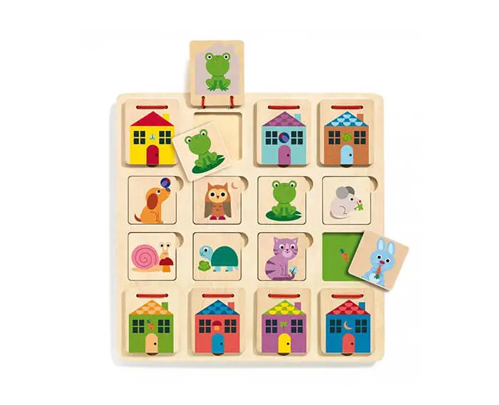 djeco cabanimo wooden puzzle scout and co - Wood Bee Nice - Children's Wooden Toys | Eco-Friendly Toys