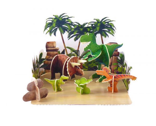 C0006 Dinosuar Roar Group 1000x copy - Wood Bee Nice - Children's Wooden Toys | Eco-Friendly Toys