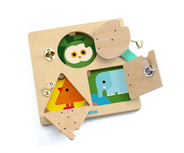 wooden puzzle lockbasic 2 - Wood Bee Nice - Children's Wooden Toys | Eco-Friendly Toys