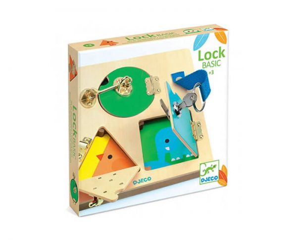 wooden puzzle lockbasic - Wood Bee Nice - Children's Wooden Toys | Eco-Friendly Toys