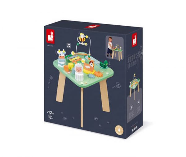 pretty meadow activity table wood 6 - Wood Bee Nice - Children's Wooden Toys | Eco-Friendly Toys