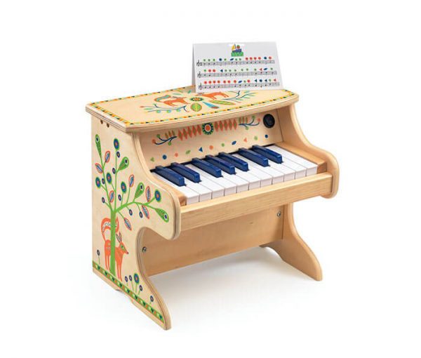 8 a7439 dj06006 electronic piano 18 keys 3 - Wood Bee Nice - Children's Wooden Toys | Eco-Friendly Toys