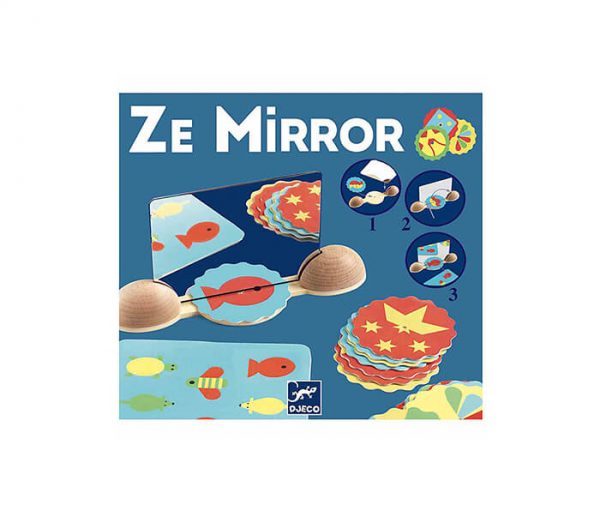 djeco ze mirror images play with reflection creative toys 99497 zoom - Wood Bee Nice - Children's Wooden Toys | Eco-Friendly Toys