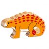 Wooden Yellow Saichania Toy