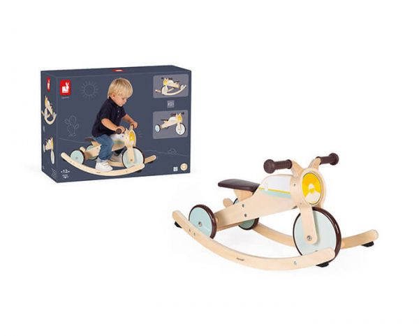 2 in 1 rocker tricycle 9 - Wood Bee Nice - Children's Wooden Toys | Eco-Friendly Toys