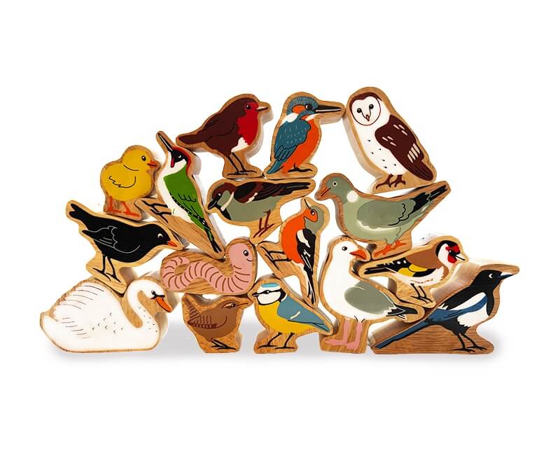 British Bird Bundle1 - Wood Bee Nice - Children's Wooden Toys | Eco-Friendly Toys