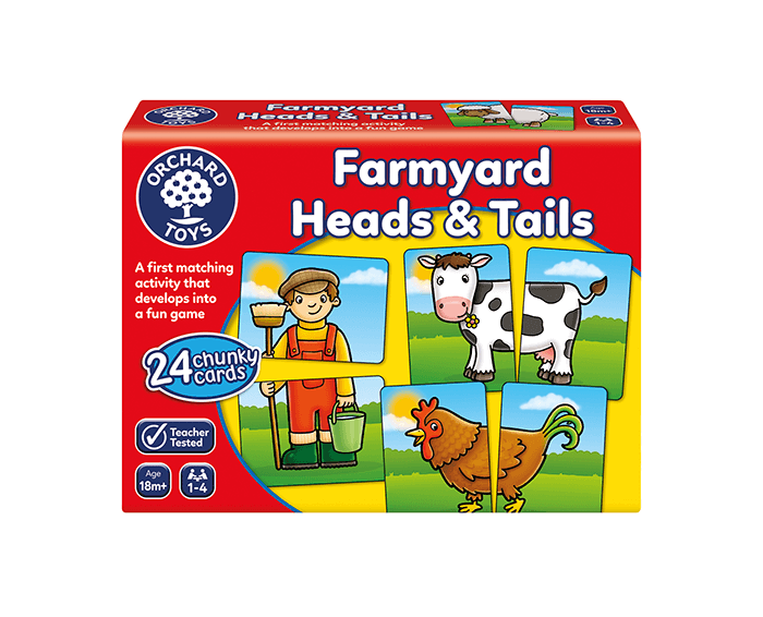 018 Farmyard Heads and Tails BOX WEB - Wood Bee Nice - Children's Wooden Toys | Eco-Friendly Toys