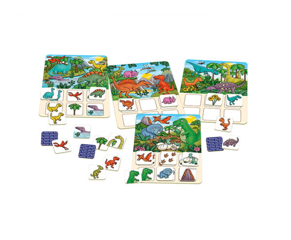 036 Dinosaur Lotto Packshot WEB - Wood Bee Nice - Children's Wooden Toys | Eco-Friendly Toys