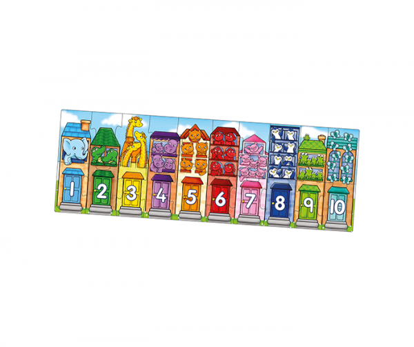 231 Number Street JIGSAW WEB - Wood Bee Nice - Children's Wooden Toys | Eco-Friendly Toys