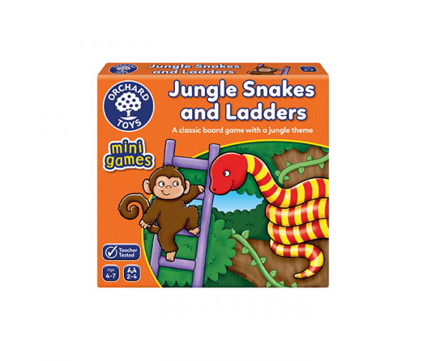 352 Jungle Snakes and Ladders BOX WEB - Wood Bee Nice - Children's Wooden Toys | Eco-Friendly Toys