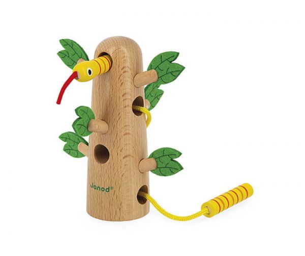 tropik tropical lace up tree 2 - Wood Bee Nice - Children's Wooden Toys | Eco-Friendly Toys