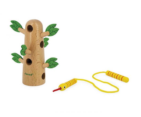 tropik tropical lace up tree 4 - Wood Bee Nice - Children's Wooden Toys | Eco-Friendly Toys