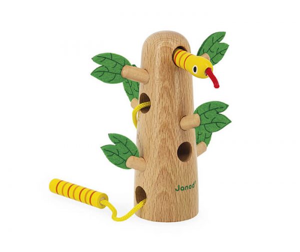 tropik tropical lace up tree - Wood Bee Nice - Children's Wooden Toys | Eco-Friendly Toys