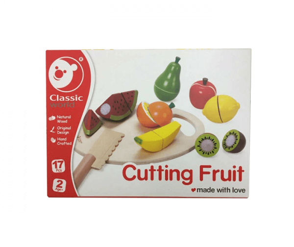 hippychick cutting fruit 257750 - Wood Bee Nice - Children's Wooden Toys | Eco-Friendly Toys