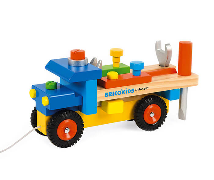 brico kids diy truck wood 3 - Wood Bee Nice - Children's Wooden Toys | Eco-Friendly Toys