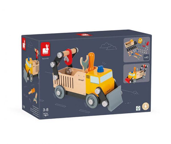 brico kids wooden builders truck 6 - Wood Bee Nice - Children's Wooden Toys | Eco-Friendly Toys