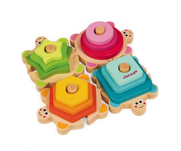 i wood stackable turtles wood - Wood Bee Nice - Children's Wooden Toys | Eco-Friendly Toys