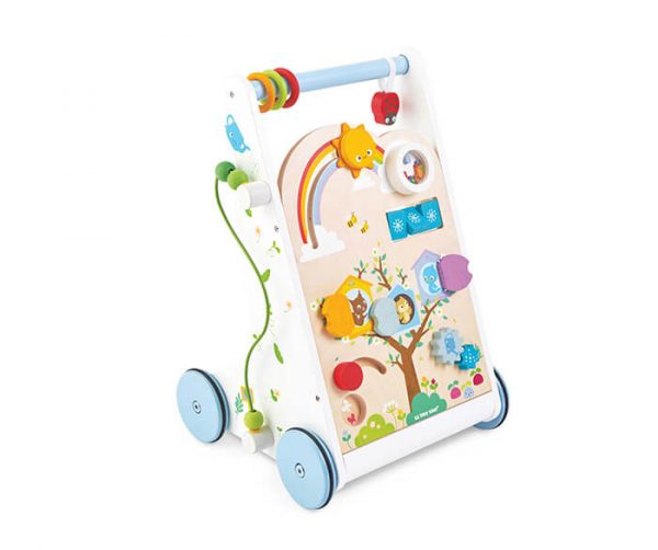 PL112 Activity Walker Wooden Sensory Woodland Toddler - Wood Bee Nice - Children's Wooden Toys | Eco-Friendly Toys