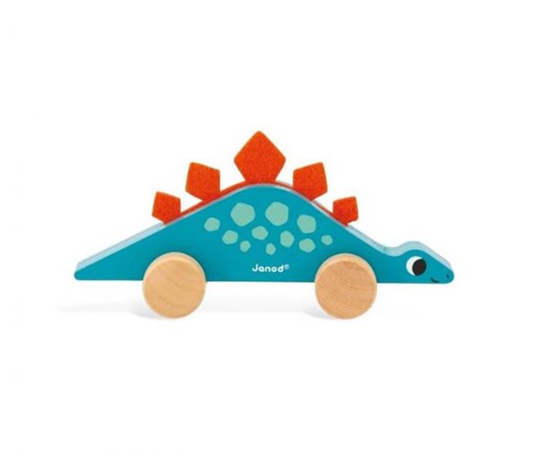 janod Stegosaurus - Wood Bee Nice - Children's Wooden Toys | Eco-Friendly Toys