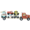 Truck and Trailer with Vehicles Stacking Game - Image 2