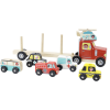 Truck and Trailer with Vehicles Stacking Game - Image 3