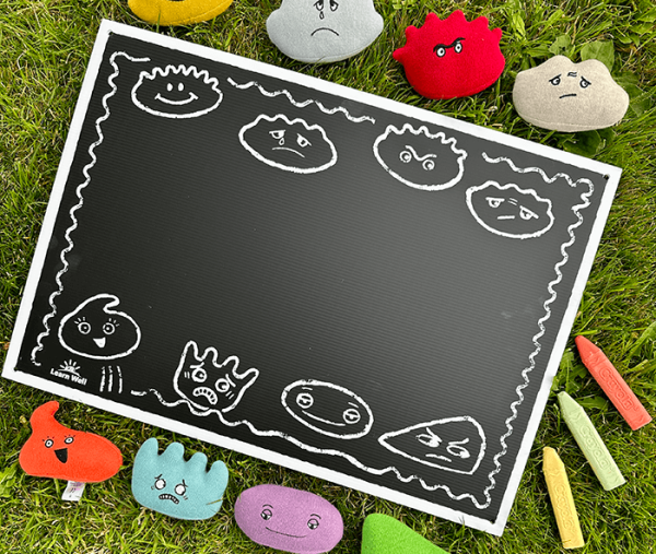 T3499 Buddies Chalkboard with Buddies - Wood Bee Nice - Children's Wooden Toys | Eco-Friendly Toys