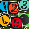 Numbers Chalkboards