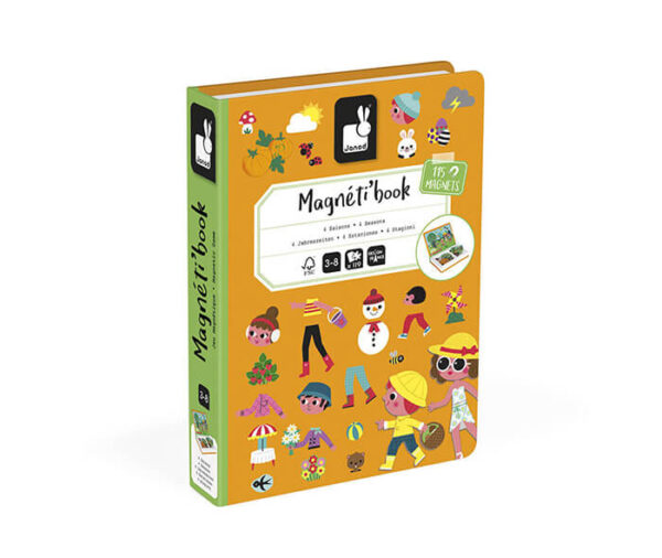 4 seasons magneti book - Wood Bee Nice - Children's Wooden Toys | Eco-Friendly Toys