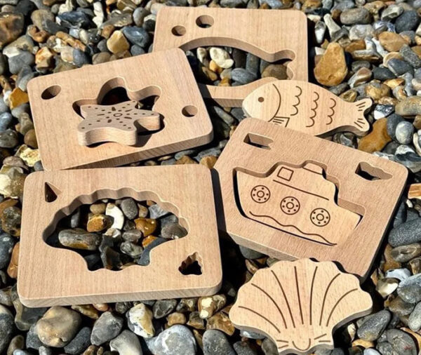 L1028 Little Looking Shapes Set 3 Seaside 6 rcW3nCObKE.jpg copy - Wood Bee Nice - Children's Wooden Toys | Eco-Friendly Toys