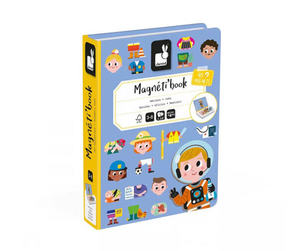 magnetibook jobs.jpg copy - Wood Bee Nice - Children's Wooden Toys | Eco-Friendly Toys