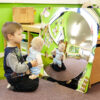 Giant Single Dome Acrylic Mirror Panel - 780mm - Image 3